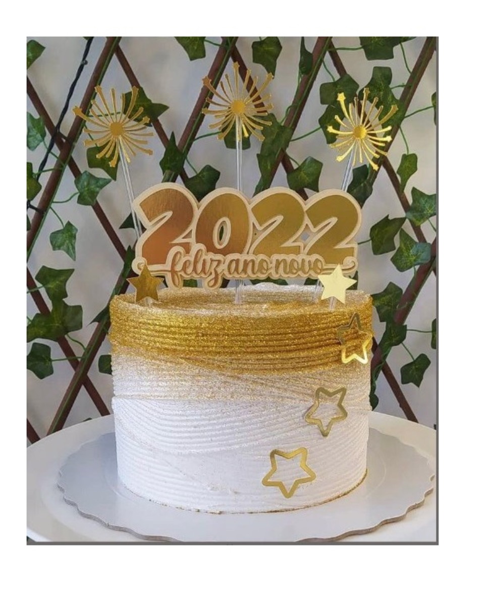 arquivo Topo de bolo ano novo 2022