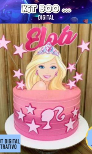 Arquivo Topo de Bolo - Barbie