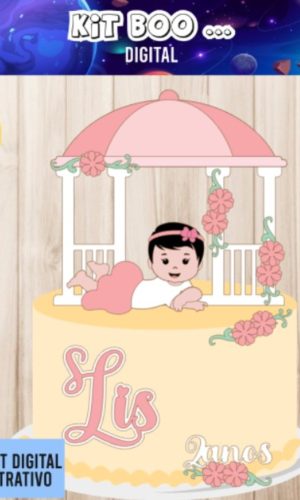 Arquivo Topo De Bolo - Bebê Gazebo