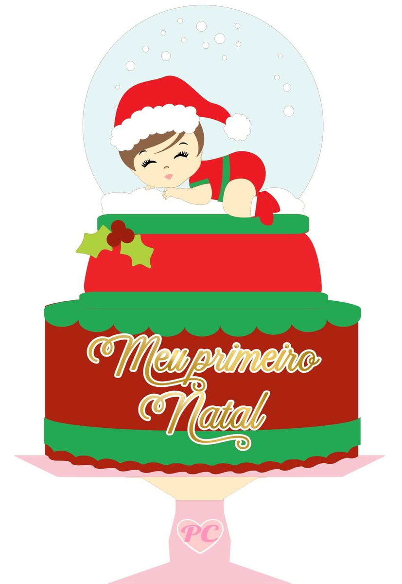 Arquivo Topo de Bolo - Bebês Natalinos