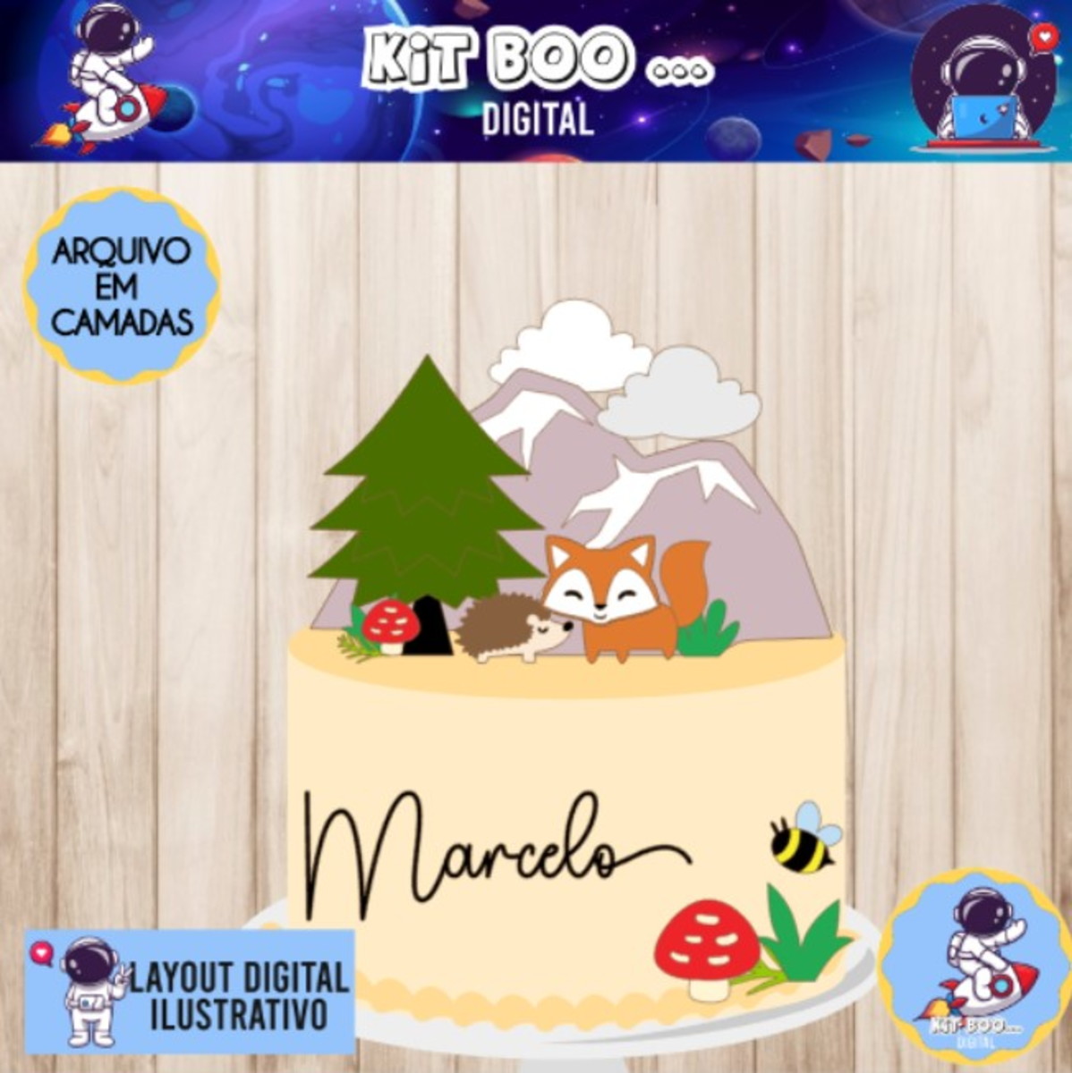 Arquivo Topo De Bolo - Bosque