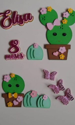 Arquivo Topo De Bolo - Cactos Cute