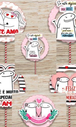 Arquivo Topo de Bolo - Dia dos Namorados Flork (6 artes)