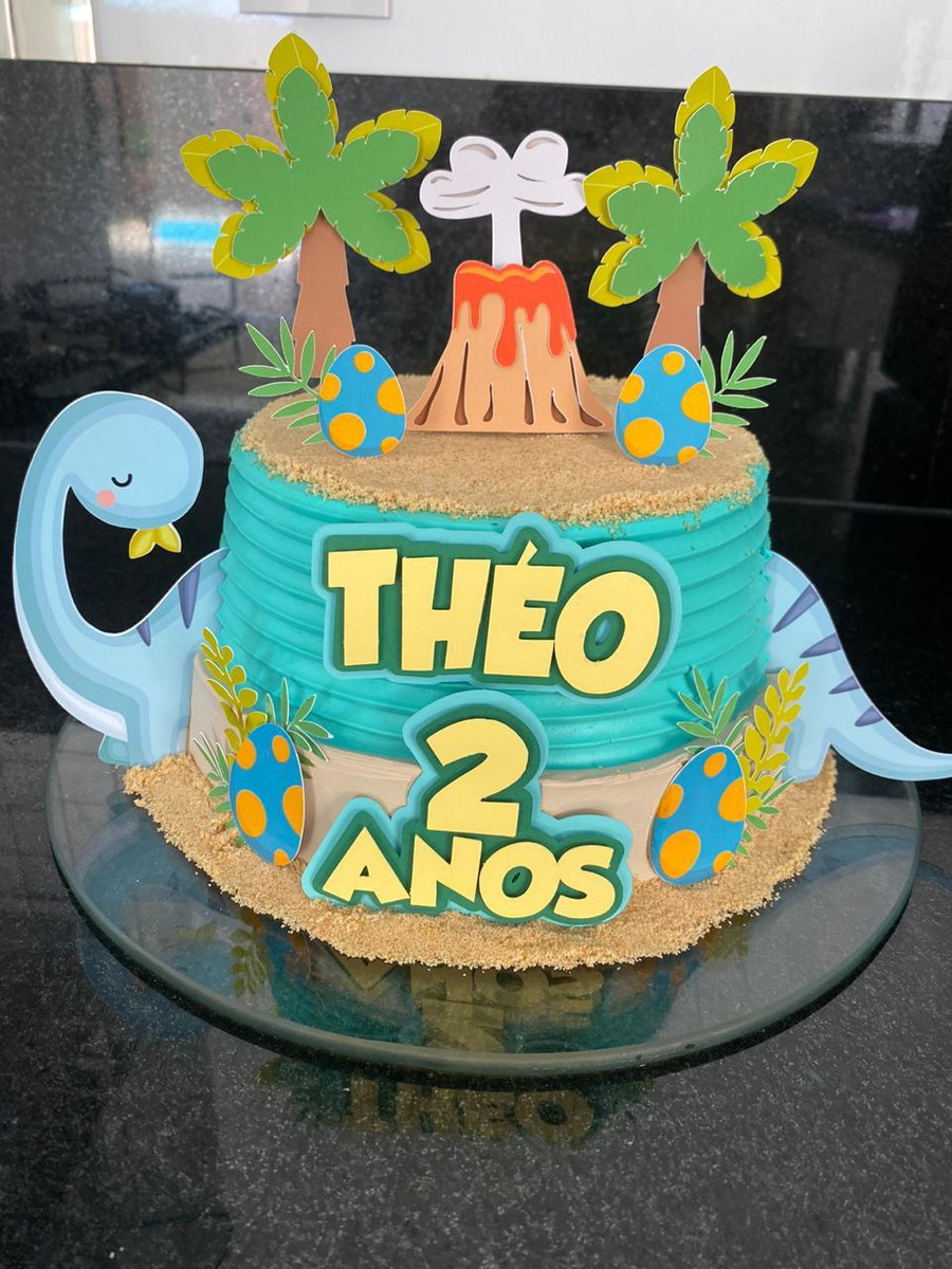 Arquivo Topo de Bolo Dino baby