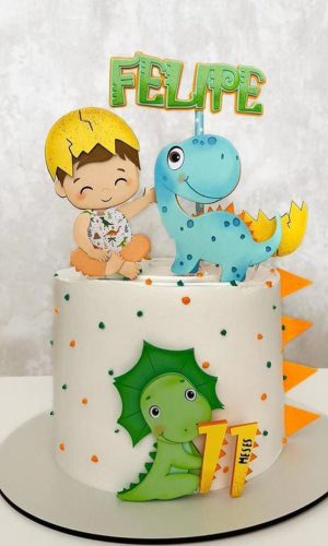 Arquivo Topo de Bolo - Dinossauro Baby