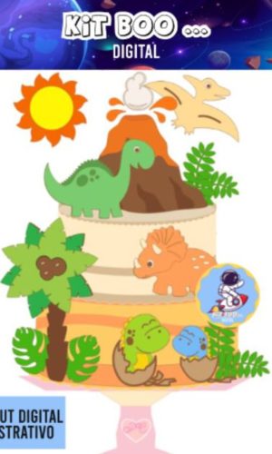 Arquivo Topo de Bolo - Dinossauros