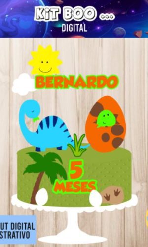 Arquivo Topo de Bolo - Dinossauros