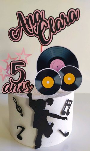 Arquivo Topo De Bolo Discoteca Menina