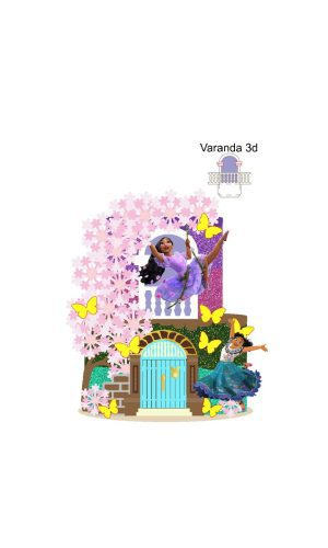 Arquivo Topo de Bolo Encanto Varanda