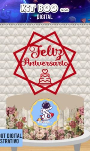 Arquivo Topo de Bolo - Feliz Aniversário