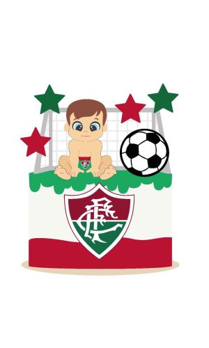 Arquivo topo de bolo fluminense camada bebe