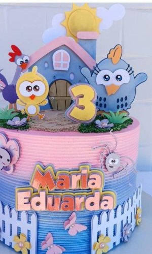 Arquivo Topo de Bolo Galinha Pintadinha Candy