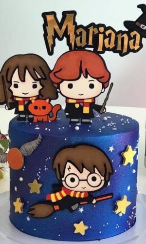 Arquivo Topo de Bolo Harry Potter . Studio