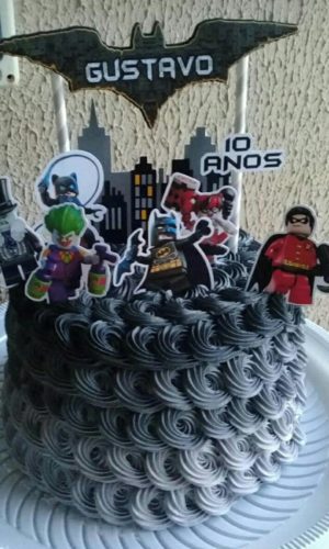 Arquivo Topo de Bolo - Lego