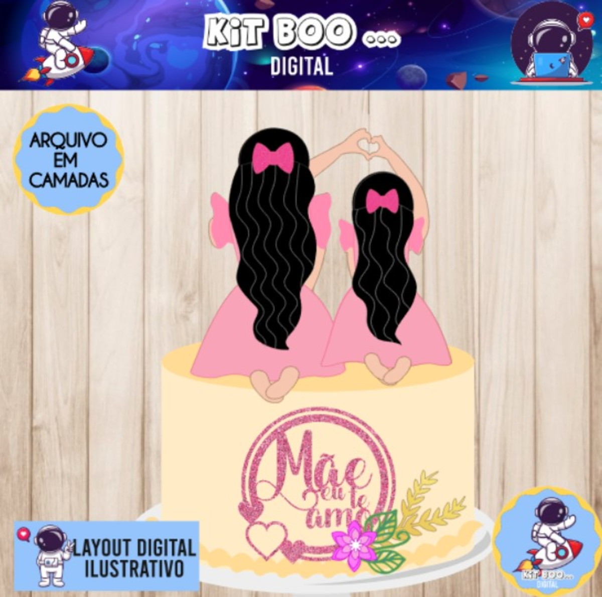 Arquivo Topo De Bolo - Mãe De Menina