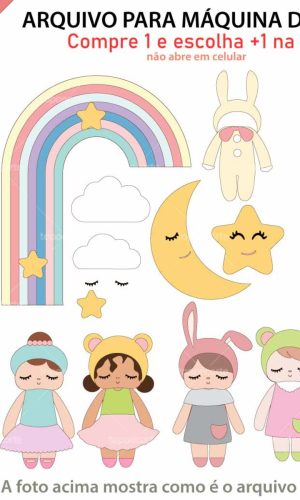 ARQUIVO Topo de bolo metoo doll em camadas + 1 tema da loja