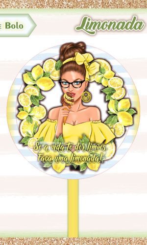 Arquivo Topo de Bolo -Limonada