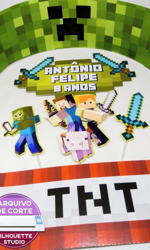 Arquivo Topo de Bolo - Minecraft