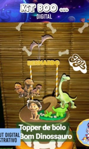 Arquivo Topo de Bolo - O Bom Dinossauro