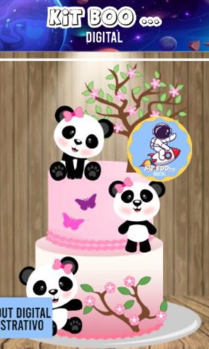 Arquivo Topo de Bolo - Panda