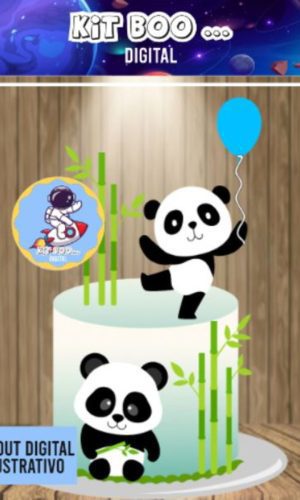 Arquivo Topo de Bolo - Panda