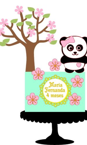Arquivo Topo de Bolo - Panda