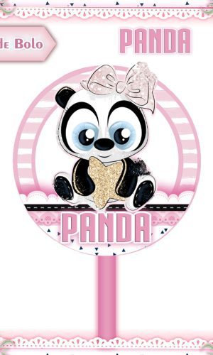 Arquivo Topo de Bolo - Panda