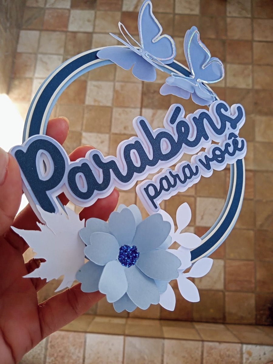 Arquivo Topo de Bolo - Parabéns pra Você