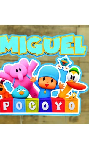 arquivo Topo de bolo pocoyo