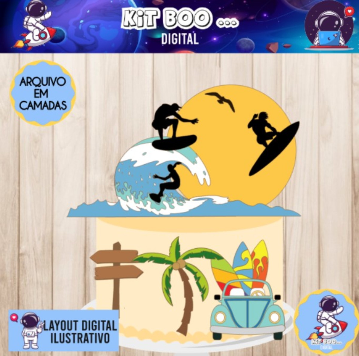 Arquivo Topo De Bolo - Praia Surf