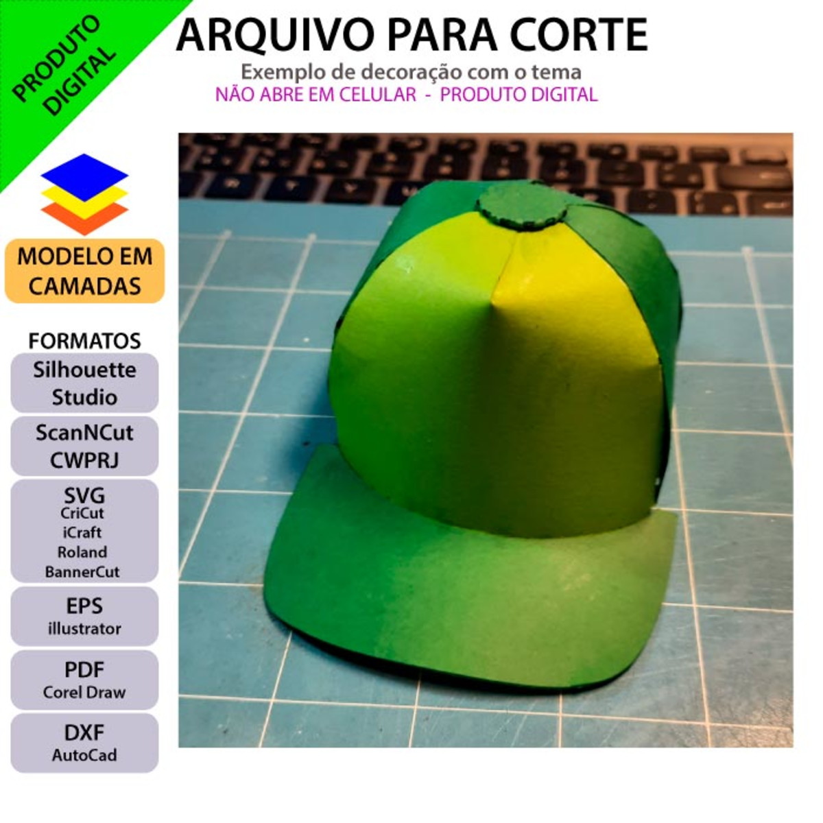 ARQUIVO Topo de bolo Stumble Guys Camadas +1 arquivo da loja - Imagem 2