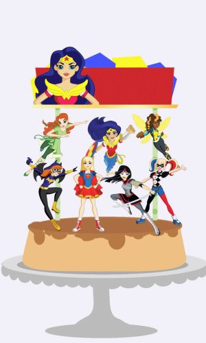 Arquivo Topo de Bolo - Super Hero