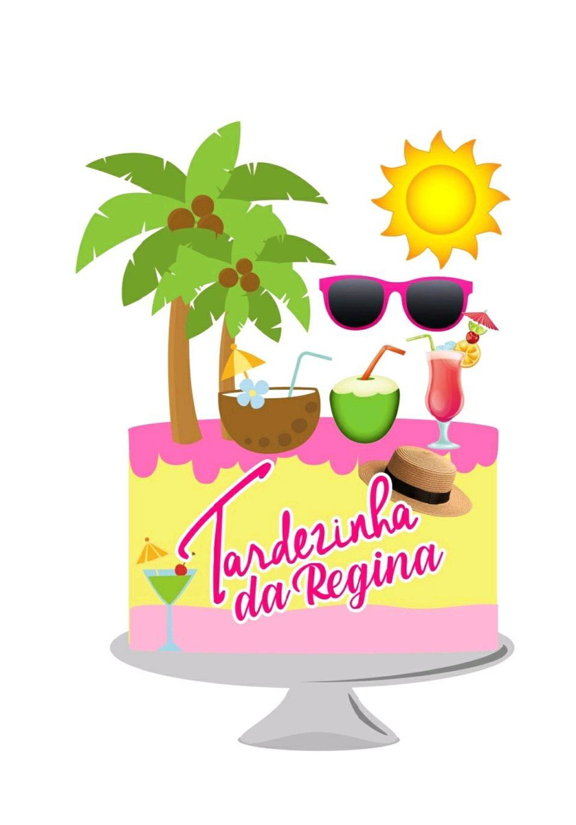 Arquivo topo de bolo tardezinha menina