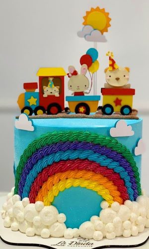 Arquivo Topo de Bolo - Trenzinho Cute