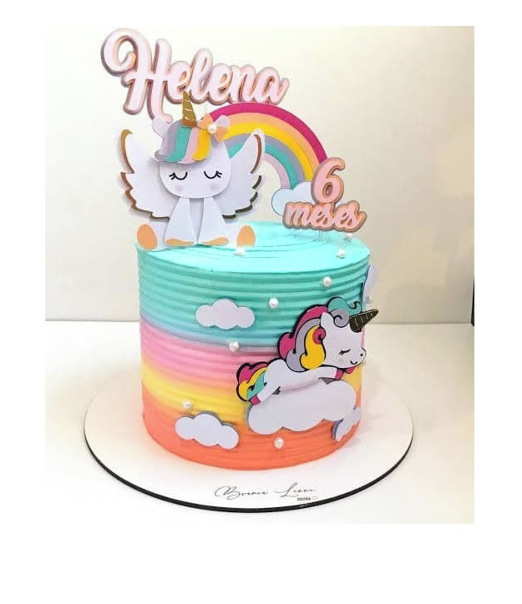 arquivo Topo de bolo unicornio