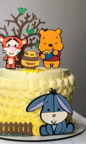 Arquivo Topo de Bolo - Urso Pooh