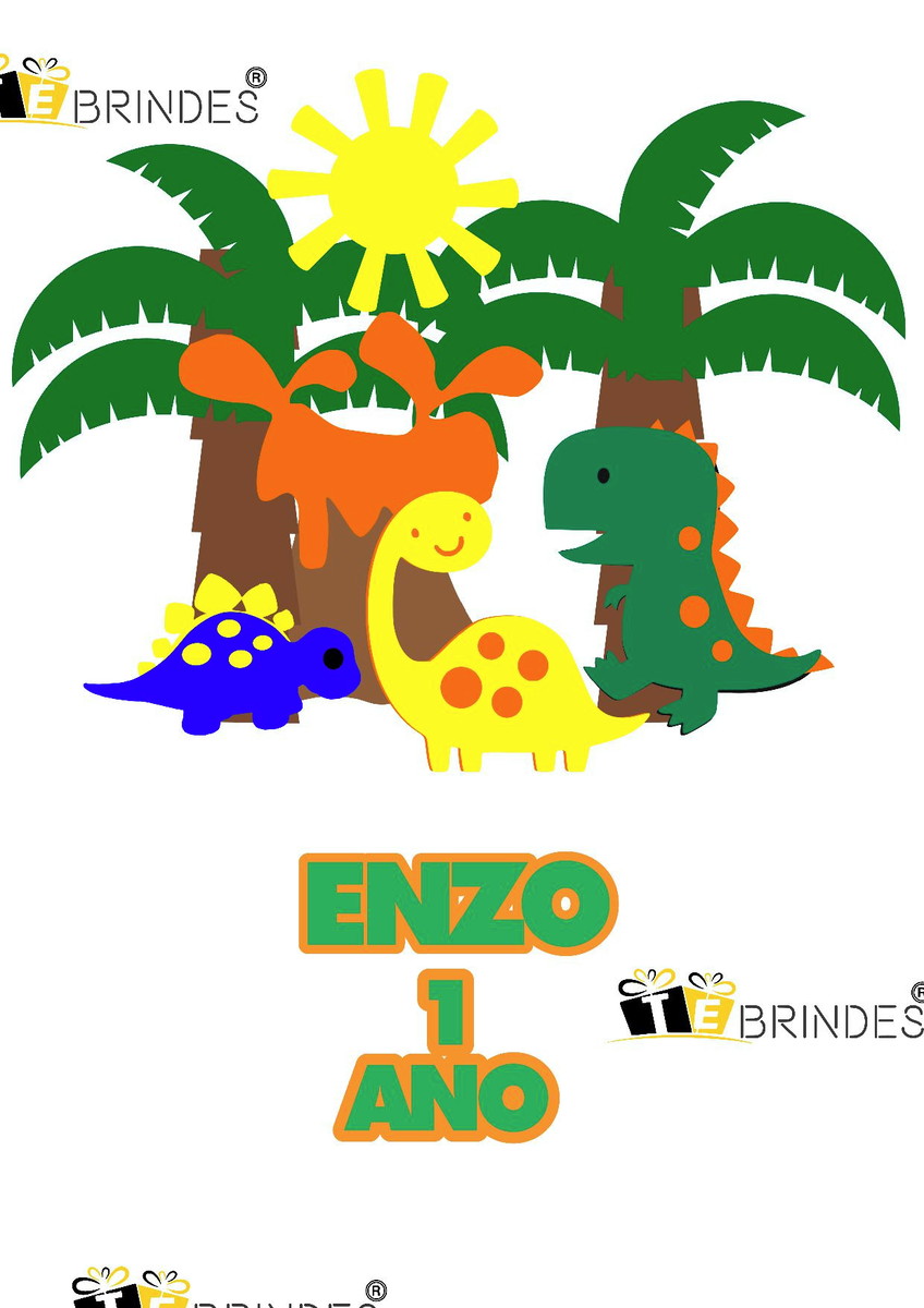Arquivo Topo Dinossauro Cute