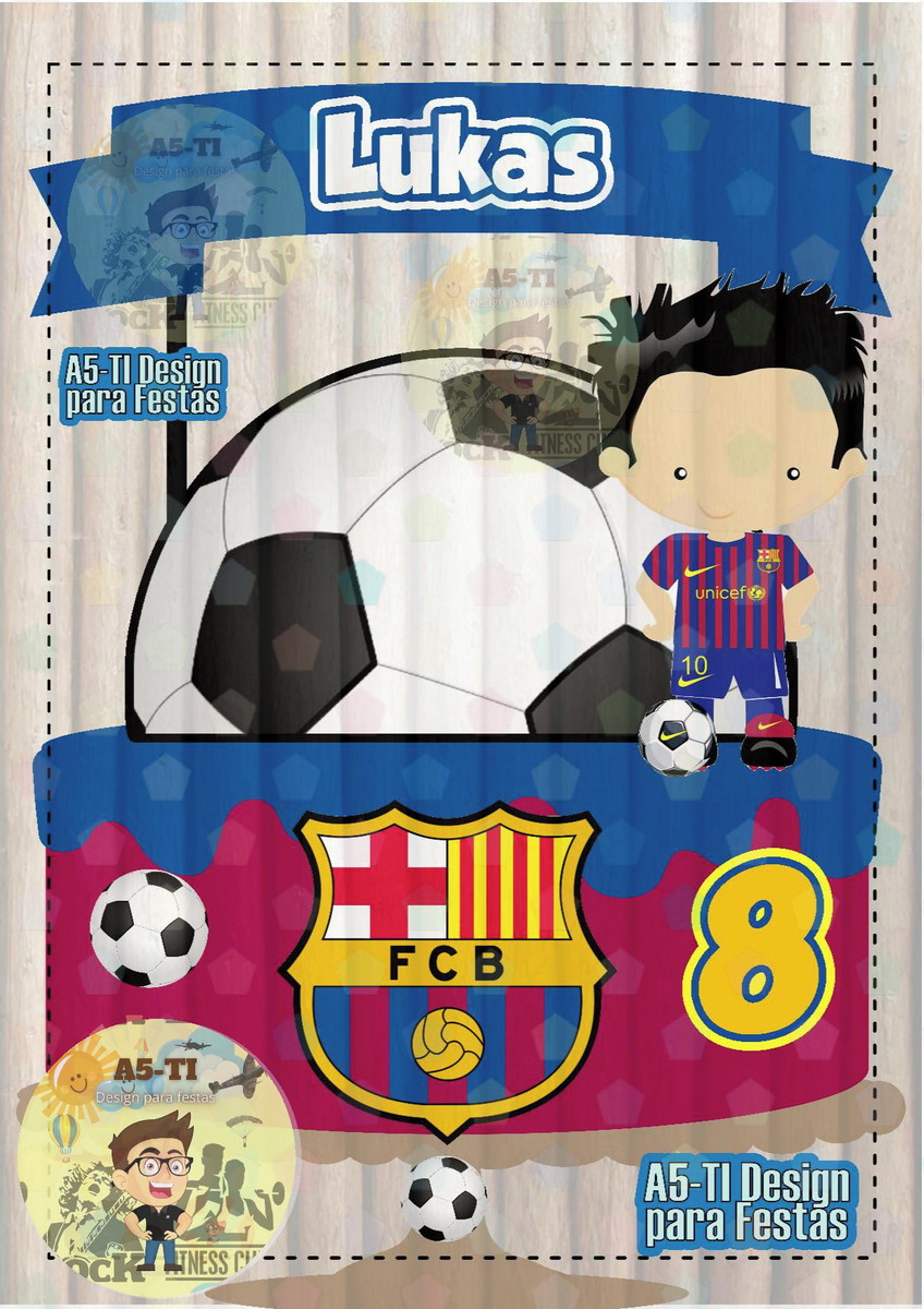 174 - Arquivo Topo Futebol Barcelona Studio