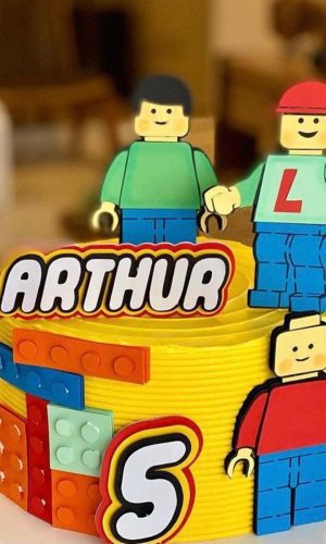 Arquivo Topo Lego - Camadas+ 4 ARQUIVOS A SUA ESCOL
