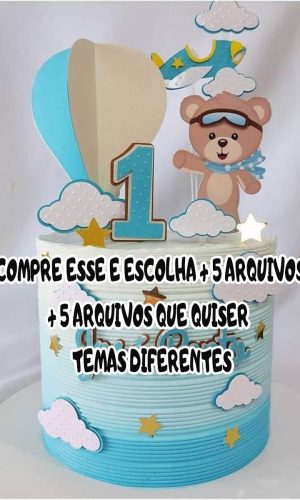 Arquivo Ursinho Aviador Camadas