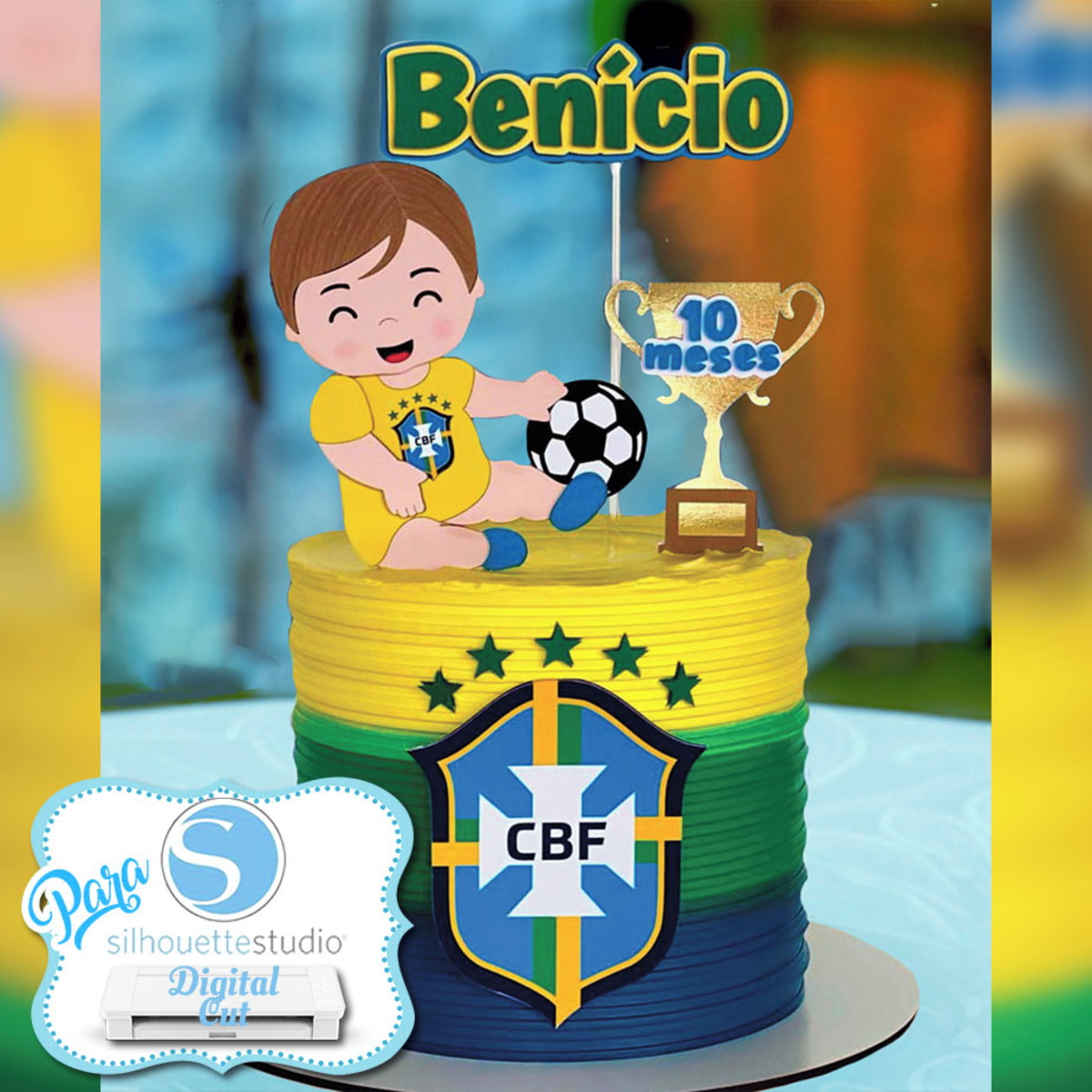 Arquivos de Corte/topo Brasil Futebol Menino 2