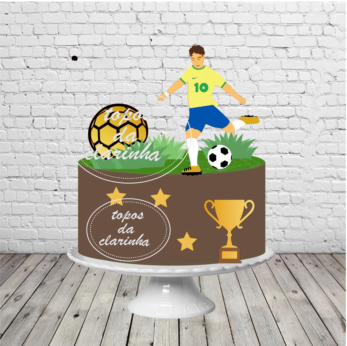 Arquivos De Corte Topo De Bolo Futebol Camada