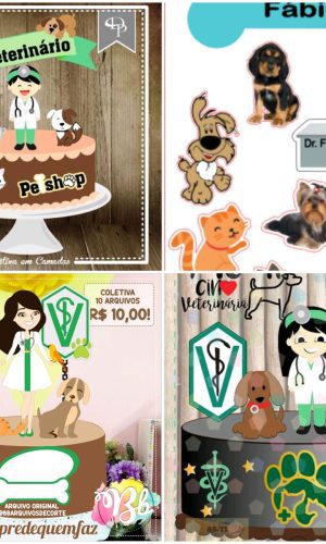ARQUIVOS DE CORTE TOPO DE BOLO veterinária veterinário
