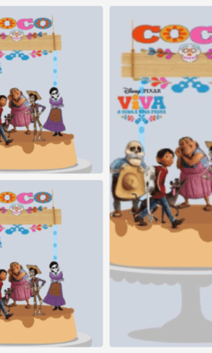 ARQUIVOS DE CORTE TOPO DE BOLO - VIVA A VIDA É UMA FESTA