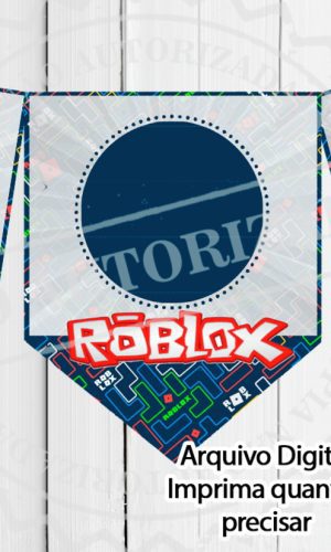 BANDEIROLA ROBLOX - ARQUIVO DIGITAL