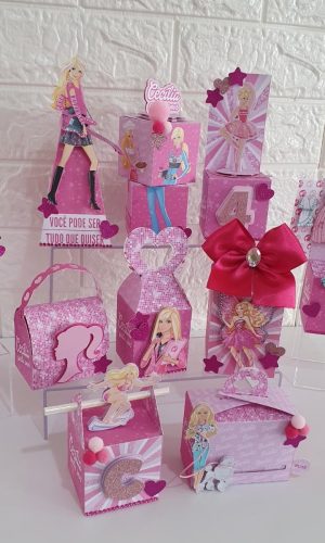 Barbie Top - Arquivos de Corte em Formato Studio para Festas