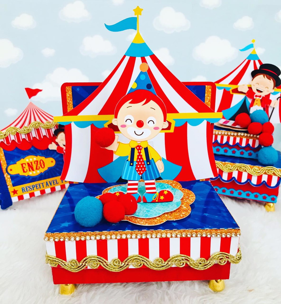 CIRCO MENINO - kit digital para festas II - Imagem 4
