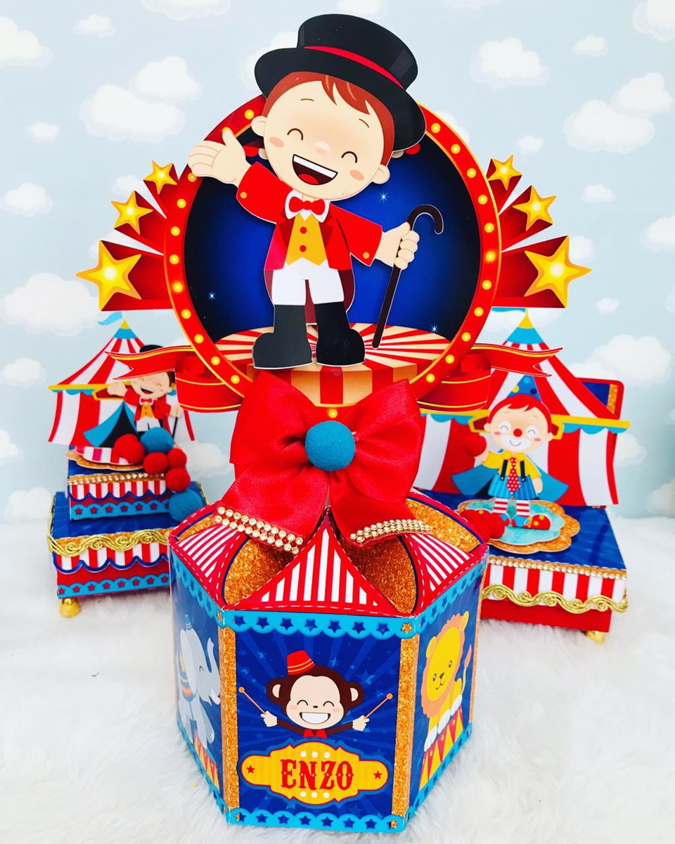 CIRCO MENINO - kit digital para festas II - Imagem 2