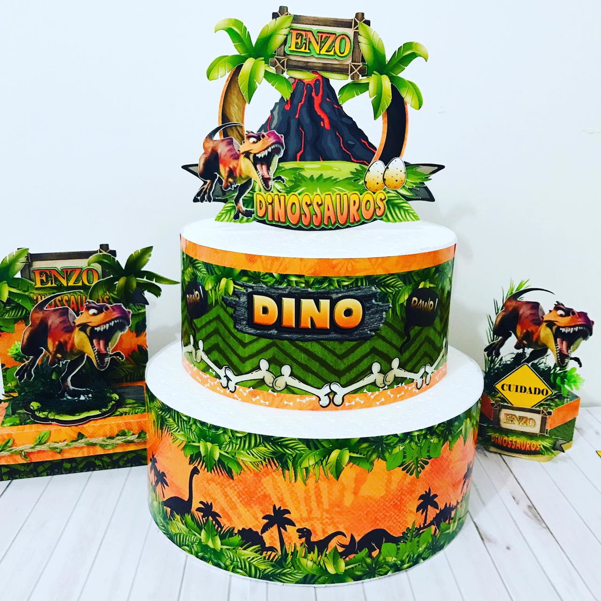 Dino Baby Cute 10 - Arquivos de Corte Studio e pdf - 2502 - Imagem 4