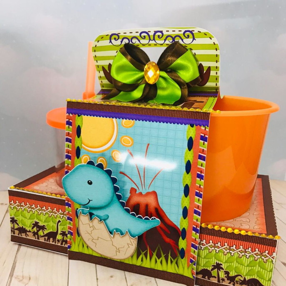 Dino Baby Cute 9 - Arquivos de Corte Studio e pdf - 734 - Imagem 2